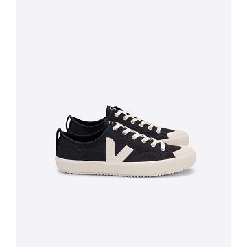 Veja NOVA CANVAS Men's Shoes Black | CA 210AHK